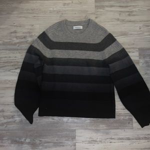 NAADAM
Dégradé striped wool and cashmere-blend sweater